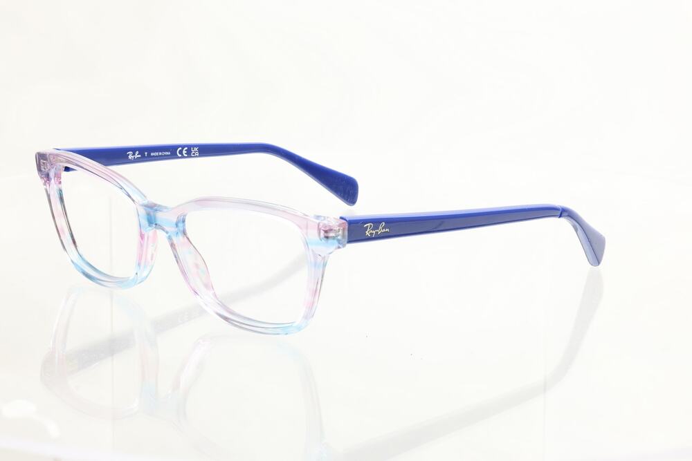 Ray-Ban RB 1591 3807 Blue/Pink Youth size 48-16-130 Eyeglasses FRAMES -FAIR-READ